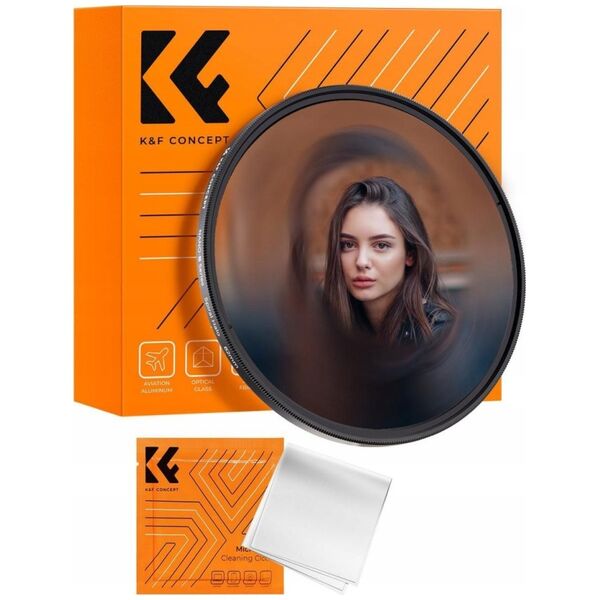 Filtr Kf Filtr Efektowy Halo Spiral Rozmycie Wirowe K&f Concept Nano-b Na 72 Mm 72mm / Kf01.2712
