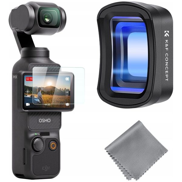 Filtr Kf Filtr Obiektyw Anamorficzny Anamorphic Lens 1.2x Magnes - Dji Osmo Pocket 3 / Kf01.2700