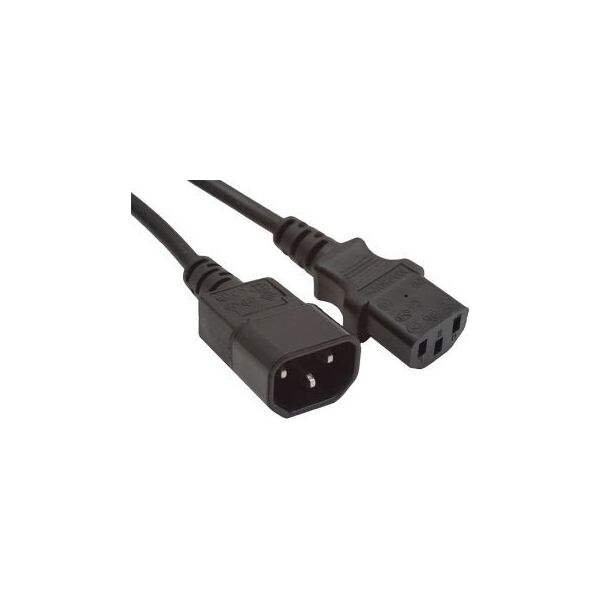 Kabel zasilający Gembird IEC320 C13/C14 1,8m (PC-189)