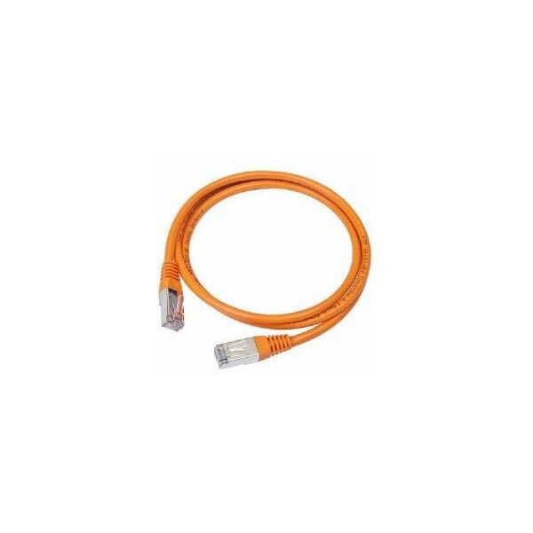 Gembird Patch cord kat.5e RJ45 osłonka zalewana 2M pomarańczowy (PP12-2M/O)