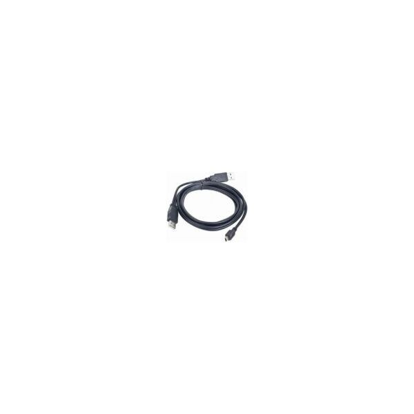 Kabel USB Gembird 2x USB-A - miniUSB 0.9 m Czarny (CCPUSB22AM5P3)