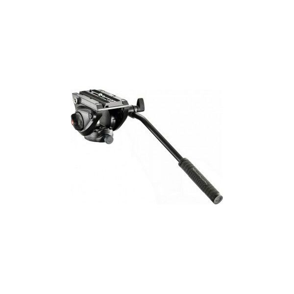 Głowica Manfrotto PRO FLUID 500AH Z PŁASKĄ BAZĄ ( MF-MVH500AH )