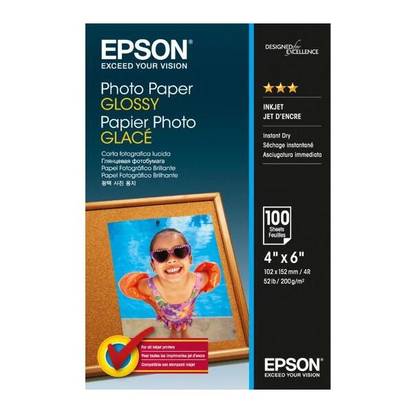 Epson Papier fotograficzny do drukarki A6 (C13S042548)