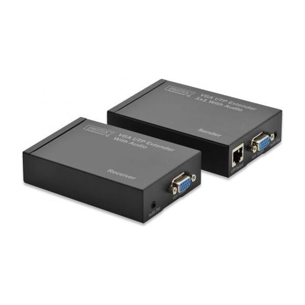System przekazu sygnału AV Digitus Przedłużacz VGA po UTP - DS-53400