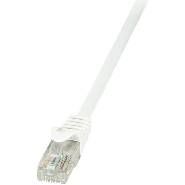 LogiLink Patchcord CAT 6 U/UTP EconLine, 0,25m, biały (CP2011U)