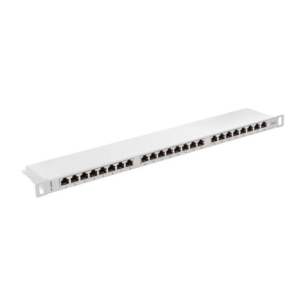 Lanberg Patch panel 0.5U 19" 24x RJ-45 Kat.6 Szary (PPS6-0024-S)