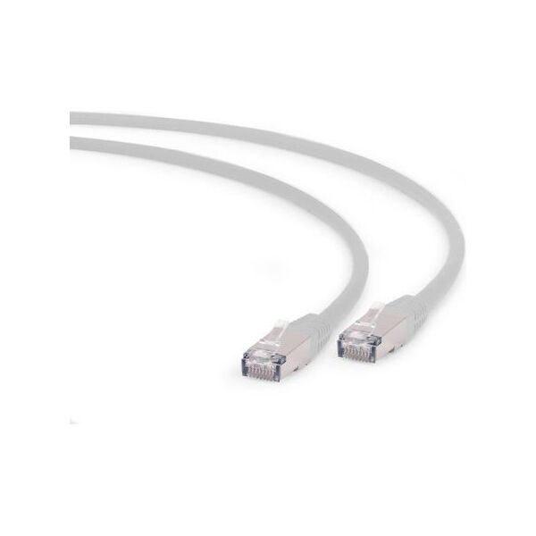 Gembird RJ-45/RJ-45 kat.6a S/FTP Szary 1m (PP6A-LSZHCU-1M)