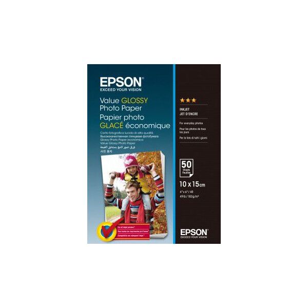 Epson Papier fotograficzny do drukarki A6 (C13S400038)