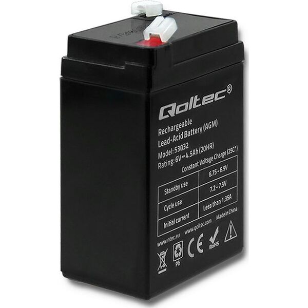 Qoltec Akumulator 6V/4.5Ah (53032)