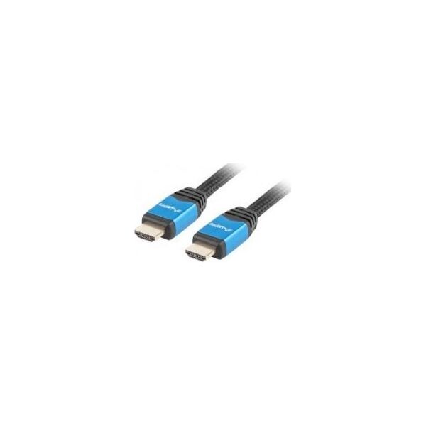 Kabel Lanberg HDMI - HDMI 1.8m niebieski (CA-HDMI-20CU-0018-BL)