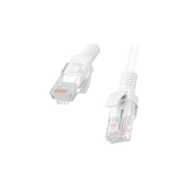 Lanberg Patchcord Kat.6 0.25m BiaŁy Lanberg