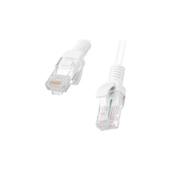 Lanberg Patchcord Kat.5e 0.25m BiaŁy Lanberg