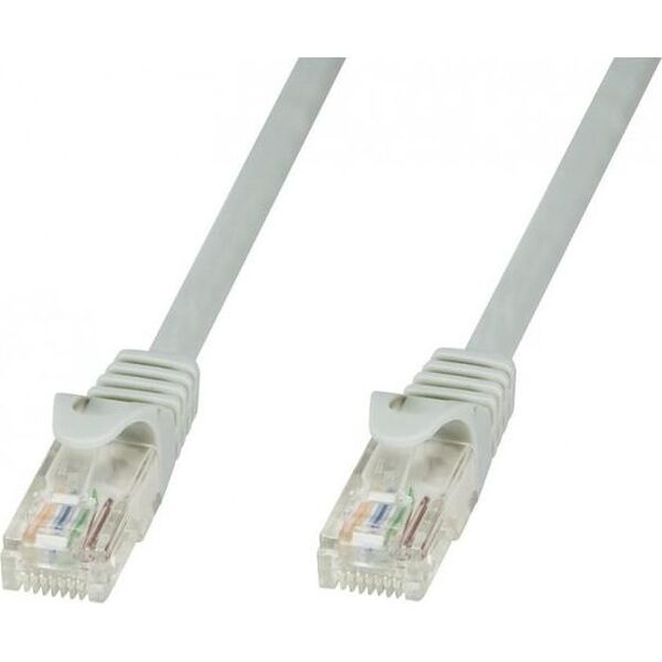 Techly TechlyPro Kabel sieciowy patch cord RJ45 Cat5e UTP CCA 1,5m szary