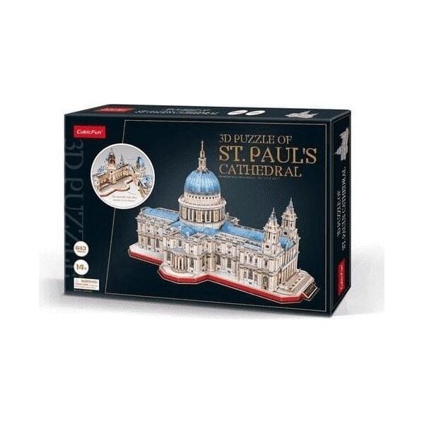 Cubicfun Puzzle 3D Katedra św. Pawła w Londynie 20270