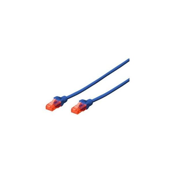 Digitus Patchcord U/UTP, Cat6, 5m, niebieski (DK-1612-050/B)