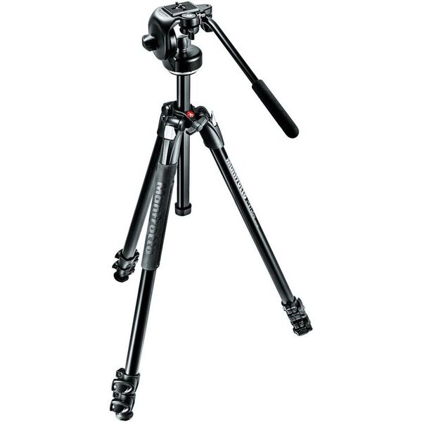 Statyw Manfrotto 290 XTRA + głowica 128RC + torba (MK290XTA3-2W)