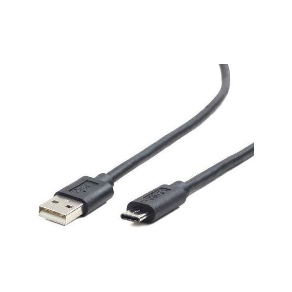Kabel USB Gembird USB-A - USB-C 1.8 m Czarny (CCP-USB2-AMCM-6)