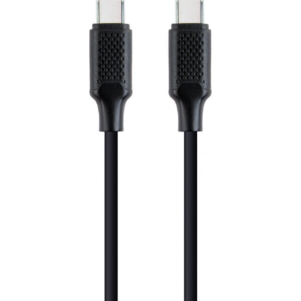 Kabel USB Gembird USB-C - USB-C 1.5 m Czarny (CC-USB2-CMCM60-1.5M)