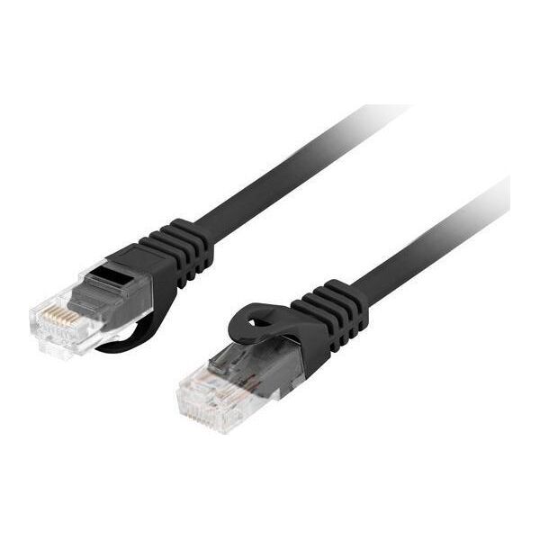 Lanberg PATCHCORD KAT.6 UTP LSZH CU 5M CZARNY FLUKE PASSED LANBERG