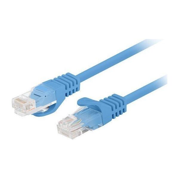 Lanberg PATCHCORD KAT.6 UTP 0.25M NIEBIESKI FLUKE PASSED LANBERG 10-PACK