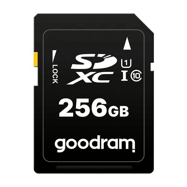 Karta GoodRam S1A0 SDXC 256 GB Class 10 UHS-I/U1 V30 (S1A0-2560R12)