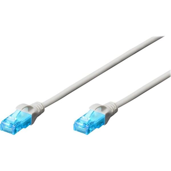 Digitus Patchcord UTP kat. 5e 0,25m PVC biały (DK-1512-0025/WH)