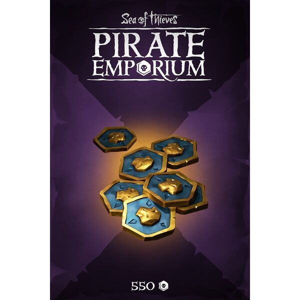 Microsoft MS ESD Sea of Thieves Castaways Ancient Coin Pack 550 Coins XXS ML