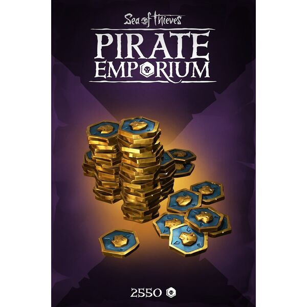Microsoft MS ESD Sea of Thieves Captains Ancient Coin Pack 2550 Coins XXS ML