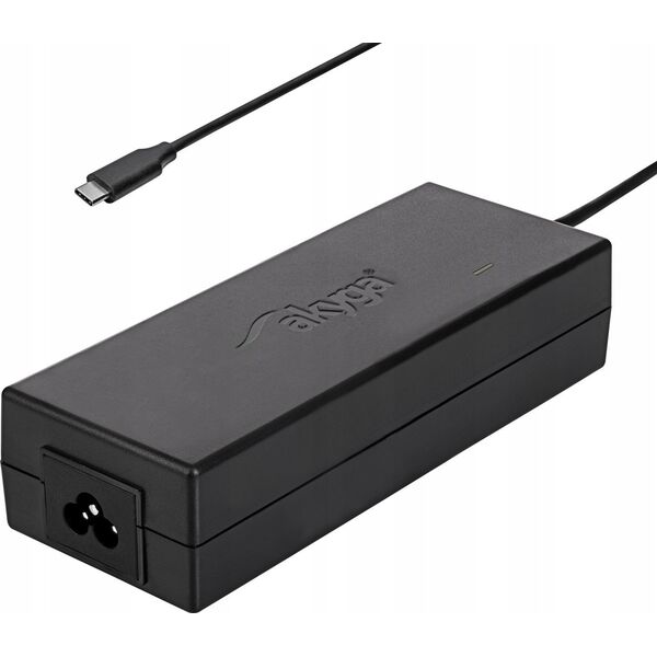 Kabel zasilający Akyga AKYGA Zasilacz do notebooka AK-ND-79 5-20.2V / 2-4.3A 87W USB type C 1.2m