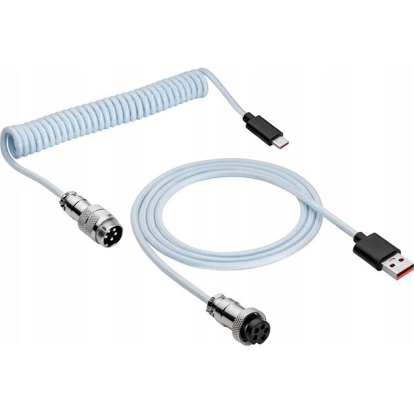 Kabel USB Akyga USB-A - USB-C 3 m Biały (AK-USB-48)