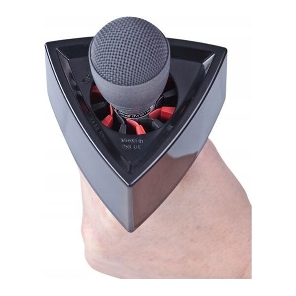 Mikrofon Rycote Rycote Single Triangular Black Mic Flag