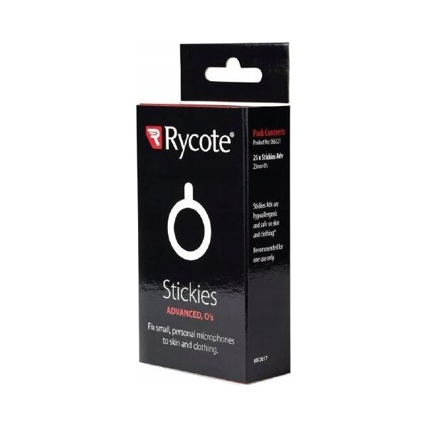 Rycote Rycote Stickies Adv, 23mm O's (Pack)