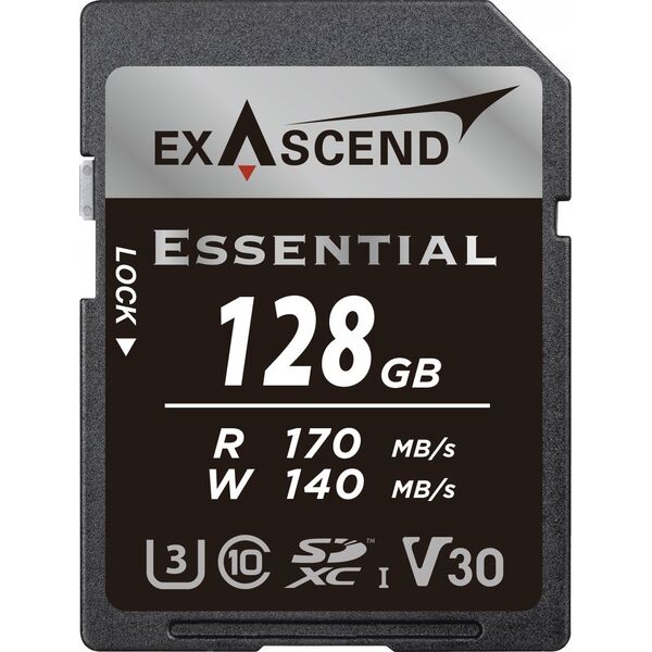 Karta ExAscend Karta pamięci ExAscend Essential UHS-I V30 128GB