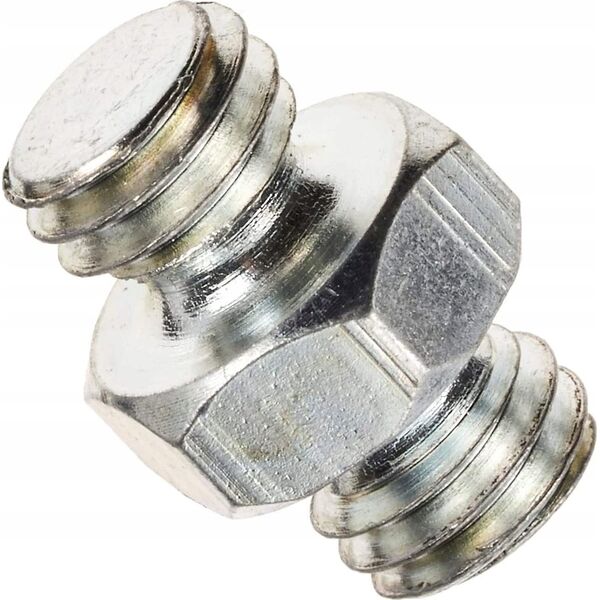 Manfrotto Łącznik krótki - dwa gwinty 3/8"