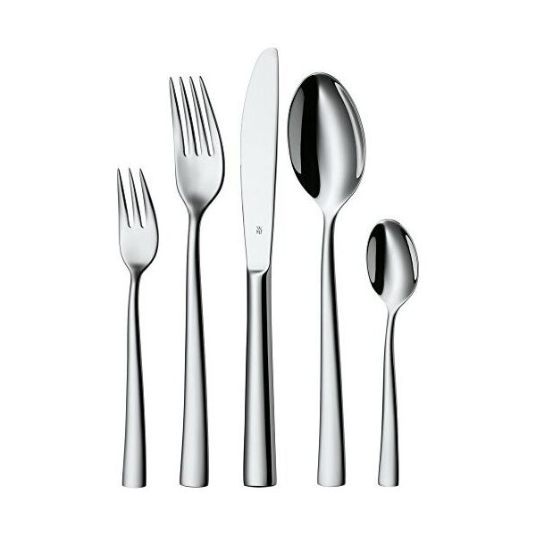 WMF Zestaw sztućców WMF Philadelphia, osoby 12, kawałki 60, nóż monoblokowy, stal nierdzewna Cromargan, polerowana, błyszcząca, można myć w zmywarce