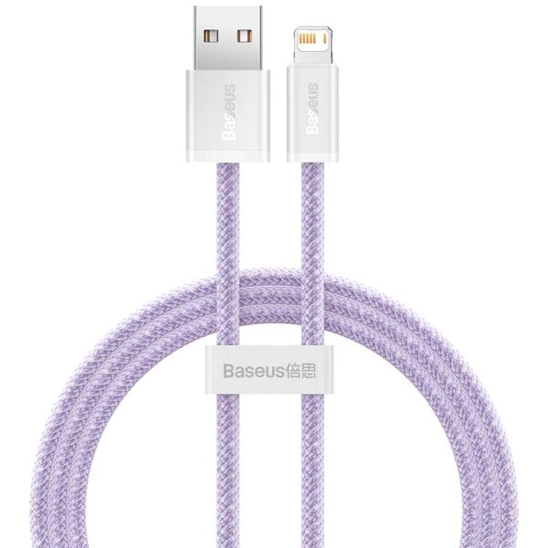 Baseus Καλώδιο USB σε Lightning Dynamic Series1m Μοβ (CALD000405) (BASCALD000405) έως 12 άτοκες Δόσεις