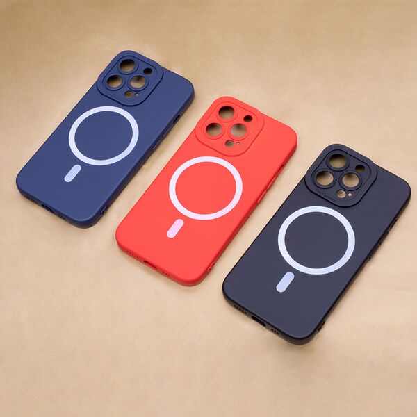 Silicon Mag case for iPhone 16 Plus 6,7&quot; black 5906961922083