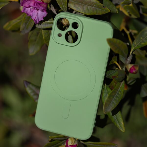 Simple Color Mag case for iPhone SE 2024 light green 5906961905925