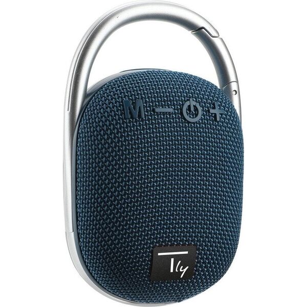 Głośnik Techly Głośnik Techly Bluetooth 5.3 5W TWS LED/MP3/USB/TF niebieski