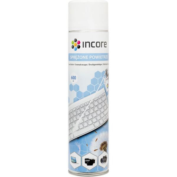 Incore Sprężone powietrze do usuwania kurzu 600 ml (ISC1280)