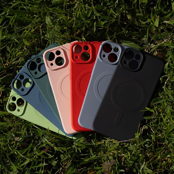 Simple Color Mag case for Samsung Galaxy S25 Ultra red 5906961922472