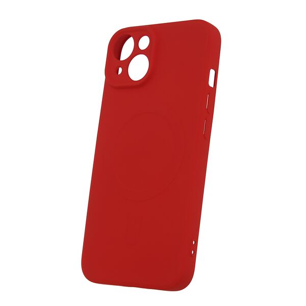 Simple Color Mag case for Samsung Galaxy S25 Plus red 5906961922496