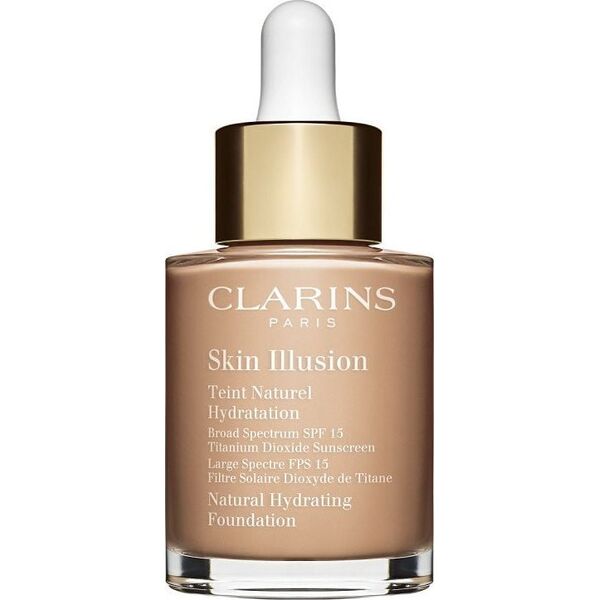 Clarins Skin Illusion Natural Hydrating Foundation SPF 15 110 Honey 30ml