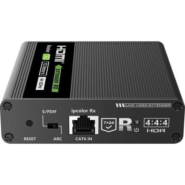 System przekazu sygnału AV Techly Extender / odbiornik HDMI 4K Techly po skrętce Cat.6/6a/7 do 70m