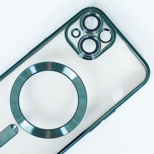 Color Chrome Mag case for Samsung Galaxy A55 5G green 5906961914040