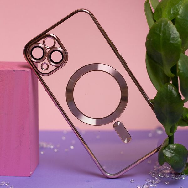 Color Chrome Mag case for Samsung Galaxy A15 4G / A15 5G rose gold 5906961914118