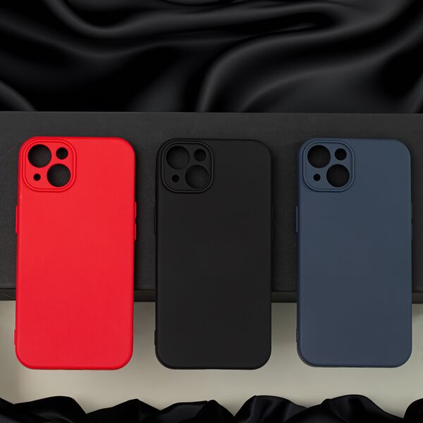 Silicon case for Motorola Moto G85 black 5907457792364