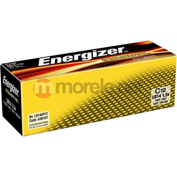 Energizer Bateria C / R14 12 szt.