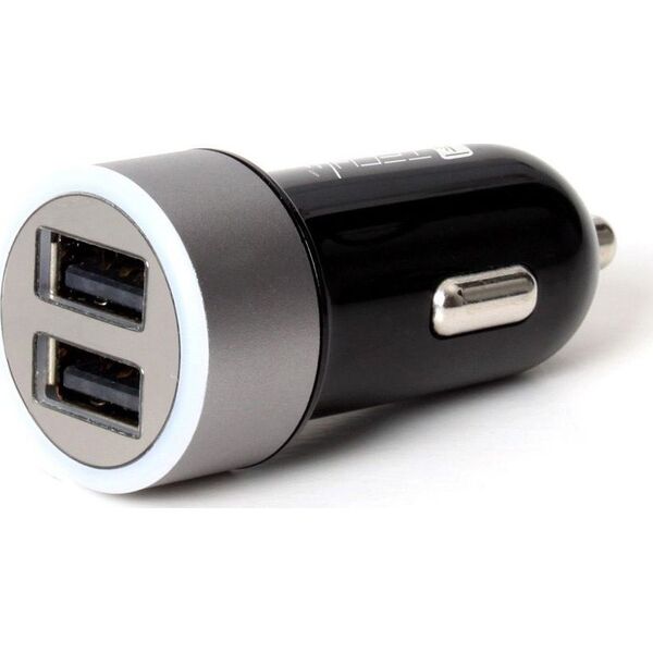 Ładowarka Techly 2x USB-A 4.8 A  (IUSB2-CAR-ADP482)
