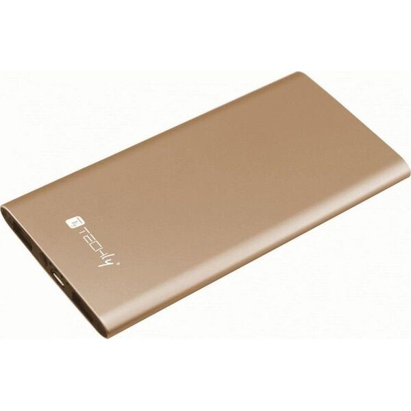 Powerbank Techly Powerbank Techly 5000mAH 2xUSB złoty